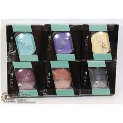 LOT OF 6 OFRA EYE SHADOWS