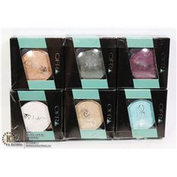 LOT OF 6 OFRA EYE SHADOWS