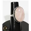 Image 1 : #16-ROSE QUARTZ RING SIZE 6