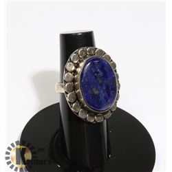 #25-LAPRIZ LAZULI RING SIZE 6.5