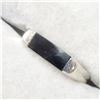 Image 3 : SILVER ONYX  RING (~SIZE 7.5)