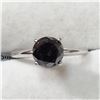 Image 1 : 14K WHITE GOLD FANCY BLACK DIAMOND(2CT) RING