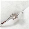 Image 2 : 10K WHITE GOLD DIAMOND(0.3CT,I,G-H) RING