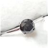 Image 2 : 10K WHITE GOLD BLACK DIAMOND(1.3CT,I2) INTENSE