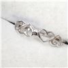 Image 3 : SILVER HEART SHAPED  RING (~SIZE 6)