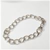 Image 1 : SILVER  BRACELET (~LENGTH 8.5CM) (~WEIGHT 23.3G)
