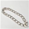 Image 3 : SILVER  BRACELET (~LENGTH 8.5CM) (~WEIGHT 23.3G)