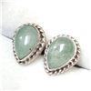 Image 3 : SILVER CHALCEDONY  EARRINGS