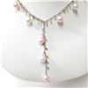 Image 1 : SILVER F.W.PEARL   NECKLACE (~LENGTH 18CM)