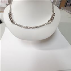 SILVER  NECKLACE (~LENGTH 22CM)