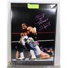 Image 1 : WWE HOF WRESTLER BRETT HART SIGNED 11X14 PHOTO