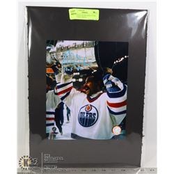 EDMONTON OILERS GRANT FUHR SIGNED 8X10 PHOTO