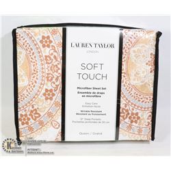 NEW QUEEN SIZE MICROFIBER SHEET SET