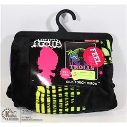 NEW TROLL THEME SILK TOUCH THROW