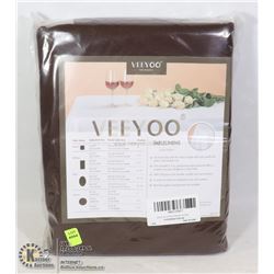 VEEYOO 132" ROUND TABLE CLOTH