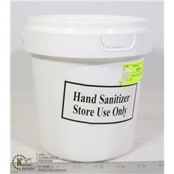 PAIL OF HAND SANITIZER - STORE USE ONLY