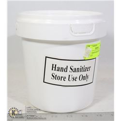 PAIL OF HAND SANITIZER - STORE USE ONLY