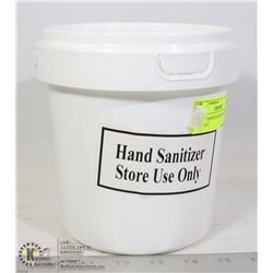 PAIL OF HAND SANITIZER - STORE USE ONLY