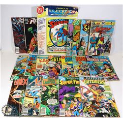 LOT OF ABOUT (20) DC COMICS INCLUDING: SUPERMAN,