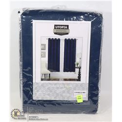 UTOPIA BEDDING 2 PANEL CURTAIN SET