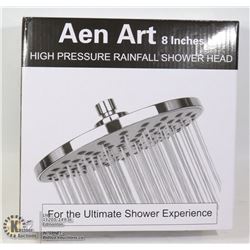 AEN ART 8" HIGH PRESSURE RAINFALL SHOWER HEAD