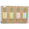 Image 1 : 4 PACKS OF 100 PAPER STRAWS