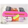 Image 1 : 2PK COZY SLIPPER SOCKS LADIES