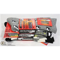 3PK HEAT WAVE SOCKS MENS