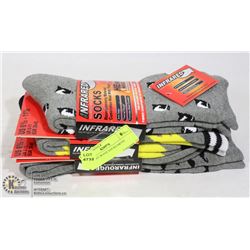 3PK HEAT WAVE SOCKS MENS