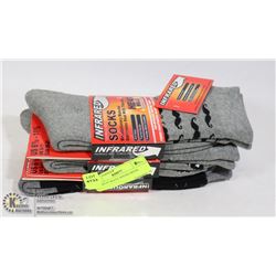 3PK HEAT WAVE SOCKS MENS