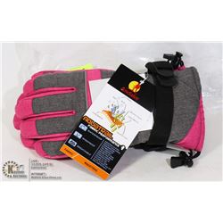 NEW WOMAN'S THINSULATE ANDAKE SKI GLOVES - SMALL