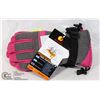 Image 1 : NEW WOMAN'S THINSULATE ANDAKE SKI GLOVES - SMALL