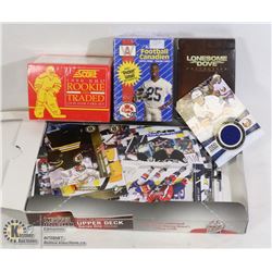 FLAT OF HOCKEY CARDS, INCLUDING SOME JERSEY CARDS