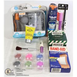 FLAT OF NEW PERSONAL HEALTH AND BEAUTY ITEMS