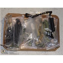 15 TACTICAL KEYCHAIN ASSORTED COLOR