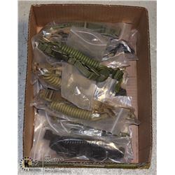 15 TACTICAL KEYCHAIN ASSORTED COLOR