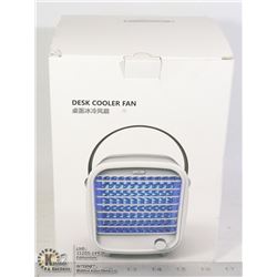 DESK COOLER FAN WITH BUILT IN ICE TRAY AND LED