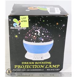 DREAM ROTATING PROJECTION LAMP