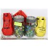 Image 1 : COLLECTION OF VINTAGE MARBLES, 3 BAGS