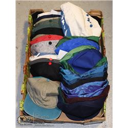 LARGE FLAT OF BASE BALL CAPS / TRUCK HATS