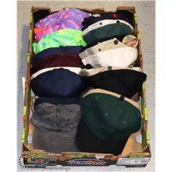 LARGE FLAT OF BASE BALL CAPS / TRUCK HATS