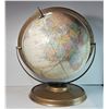 Image 1 : 19) VINTAGE  12" GLOBE ON STAND, SHOWS TIME