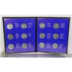 EXPLORERS OF CANADA ART MEDAL SET