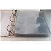 Image 1 : 20)  BINDER WITH DOZENS OF SLEEVES FOR