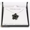 Image 1 : STERLING SILVER .925 SWAROVSKI STAR NECKLACE