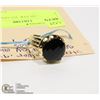 Image 1 : STERLING SILVER .925 GEMSTONE RING SIZE 7