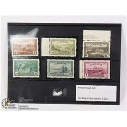 1947 MINT CONDITION "PEACE ISSUE" STAMPS IN CARD