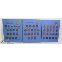 CANADA SMALL CENT COLLECTION IN VINTAGE HOLDER