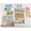 Image 1 : MIXED LOT OF 10 WORLD BANKNOTES