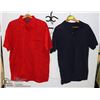 Image 1 : LOT OF 3 SZ LARGE GOLF SHIRTS - VARIOUS COLOURS &